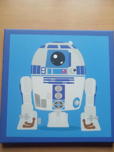 Obrázky na zeď + plyšák + hra star wars, 