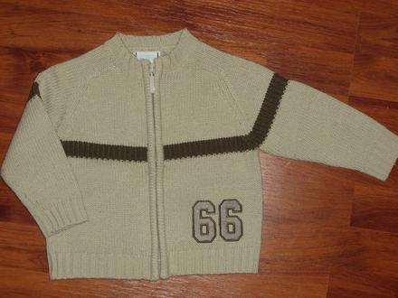 Svetr na zip s číslem, 74