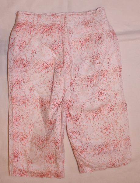 Am49. jarní plátěné kalhoty 6 měsíců, 68