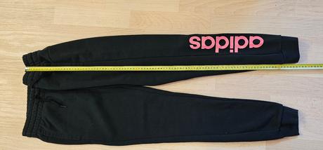 Tepláky dívčí černé adidas vel.xs, adidas,xs