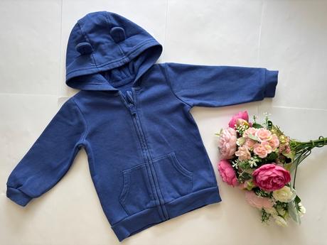 Mikina modrá - v.9/12 měs., george,80