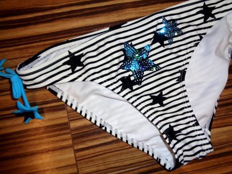 Luxusní hvězdičkové plavky 146/152, 146 / 152