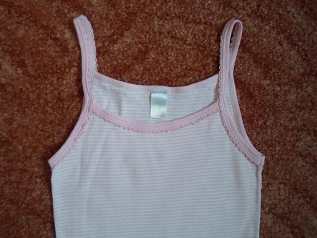 Bílé růžové tílko, topolino,134