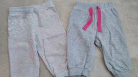 Teplaky fleecové, 68