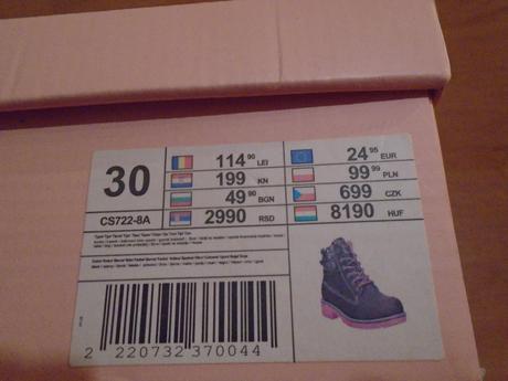 Zimní boty, nelli blu,30