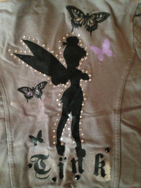 Dívčí mikina - víla tink, disney,92
