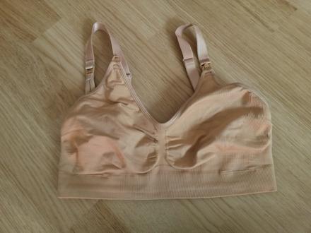 Béžová kojící podprsenka carriwell, 80,d