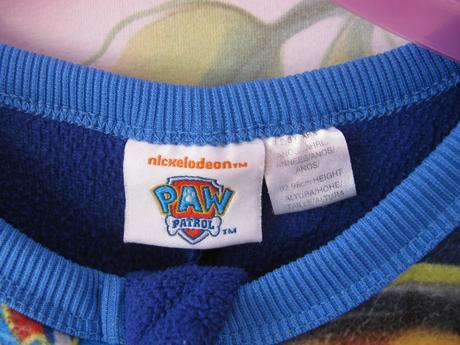 Fleecový overal na spaní paw patrol, nickelodeon,98