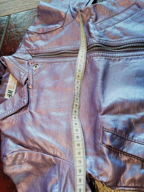 Luxusní nová koženková bundička pro princeznu 2-4r, h&m,92