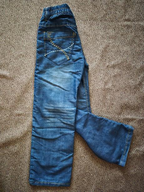 Dívčí zateplené džíny vel. lupilu vel. 116, lupilu,116