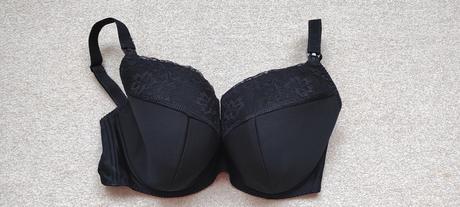 Černá kojící podprsenka teyli vel. 75k/l, 75,j
