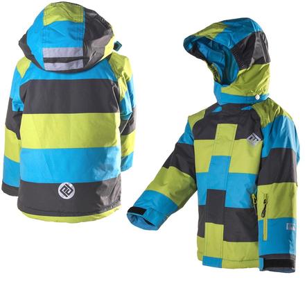 Lyžařská bunda pidilidi pruhovaná vel. 158, pidilidi,158