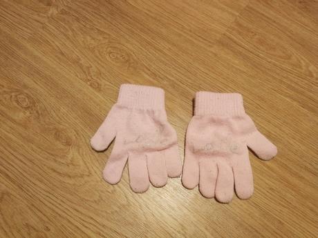 Tenké dívčí rukavice, vel. 4-6 let, 