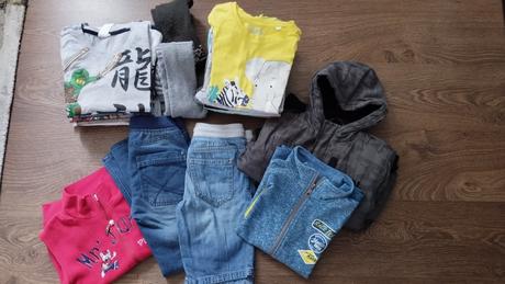 Mix chlapeckého oblečení vel. 122, 122–134