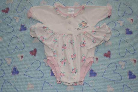 Letní overal, body se sukýnkou vel. 68, baby,68