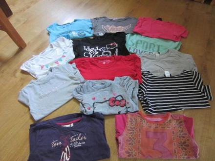 Trička s dlouhým rukávem, h&m,104