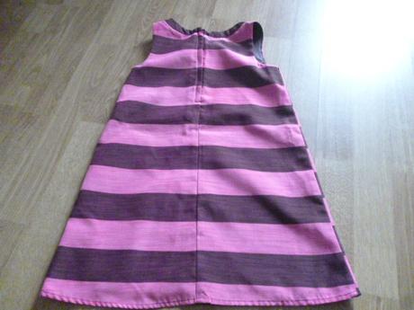 Pruhaté šaty 6-7 h-m, h&m,122