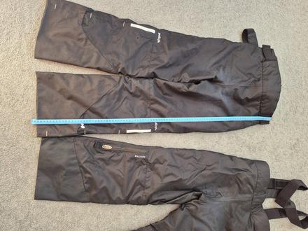 2 x lyžařské kalhoty wedze, 134