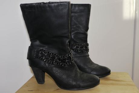 Polokozacky na podpadku vel.37 tamaris, tamaris,37