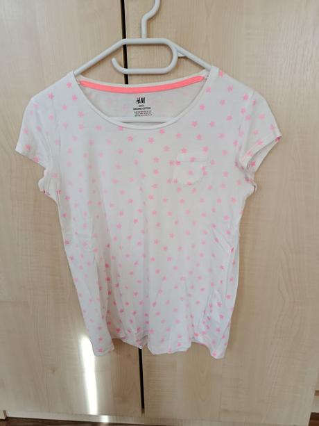 Dívčí triko, h&m,158