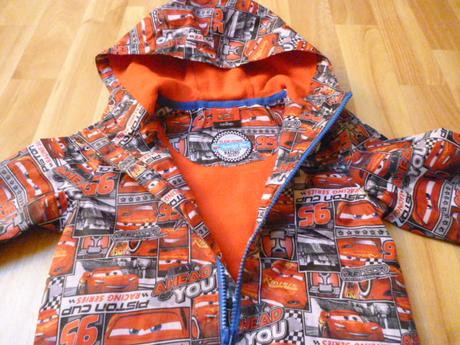 Šustáková bunda cars vel. 2-3, george,98