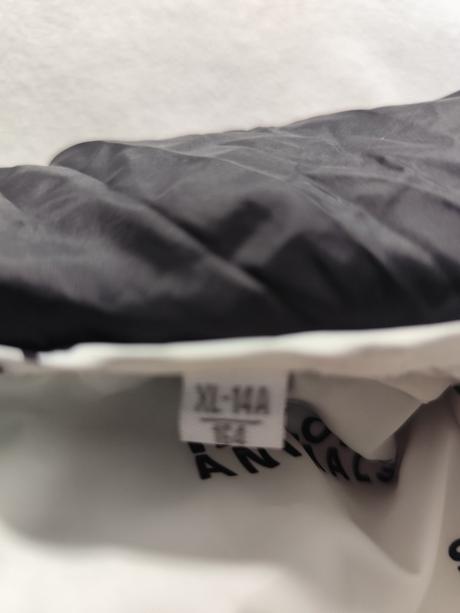 Krátká péřová vesta vel. 164, 164