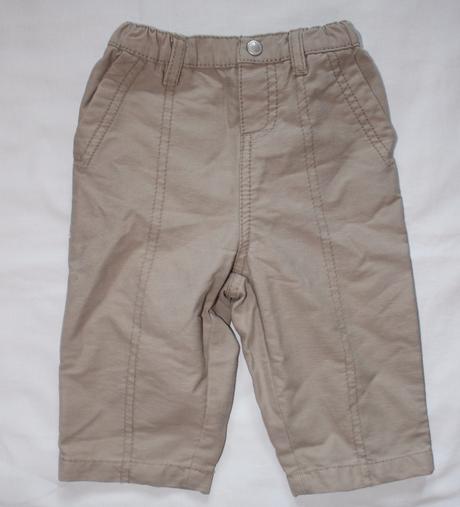 Ao38. podšité kalhoty chlapecké 6 měsíců, 68