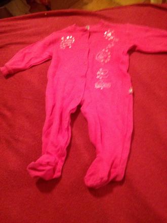 Dívčí overal myška, kočička, srdíčka, 68