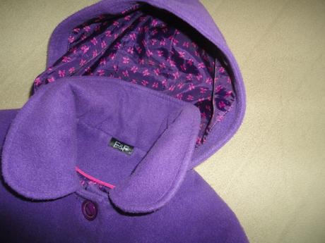 Flaušové pončo ff, vel. 5-6 let, f&f,110