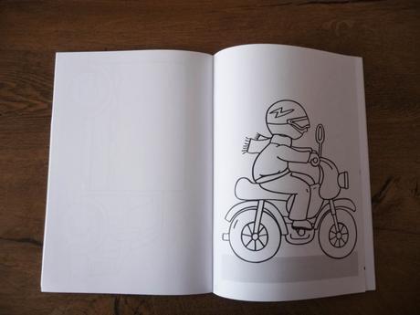 Omalovánky a4 štětec a pastelka 1,