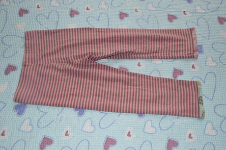 Proužkované legínky, legíny 104/110/116, next , next,104