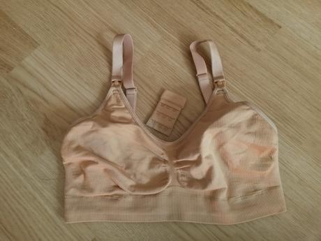 Béžová kojící podprsenka carriwell, 80,d