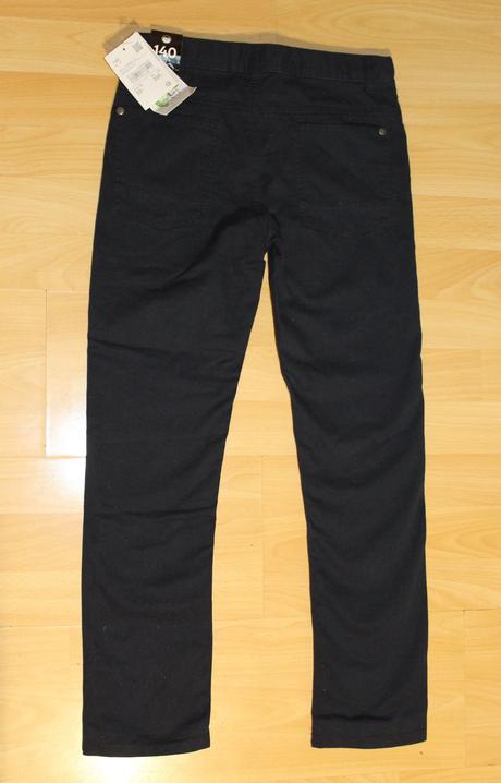 N.o.v.é černé zateplené chlapecké kalhoty vel, 140, c&a,140