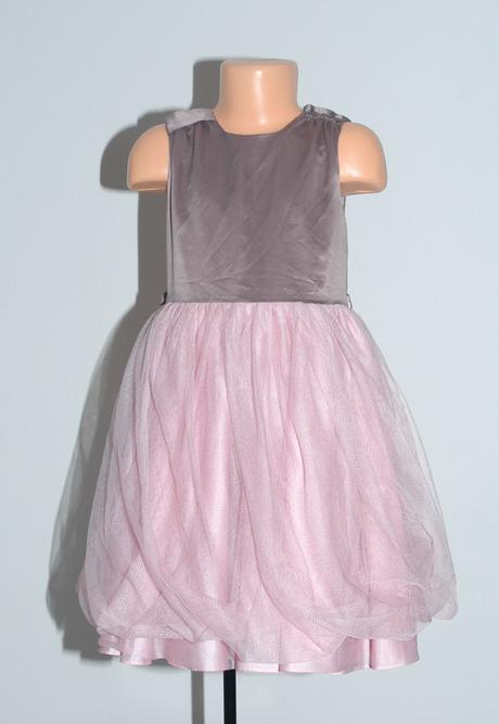 Slavnostní společenské dívčí šaty princezna -vady, 