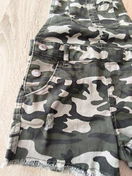 Dívčí kraťasy s laclem, denim co,134