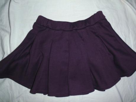 Krásná teplá fialová sukně, tu,110