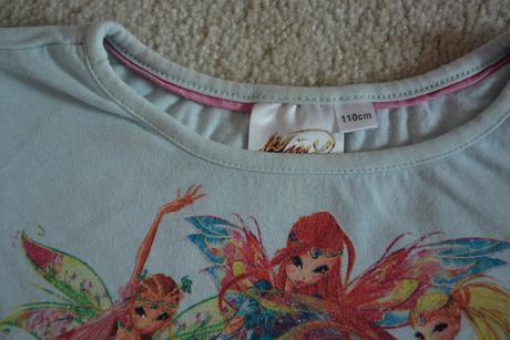 Trička 4-5 let - winx, zajíček, kočka, george,110