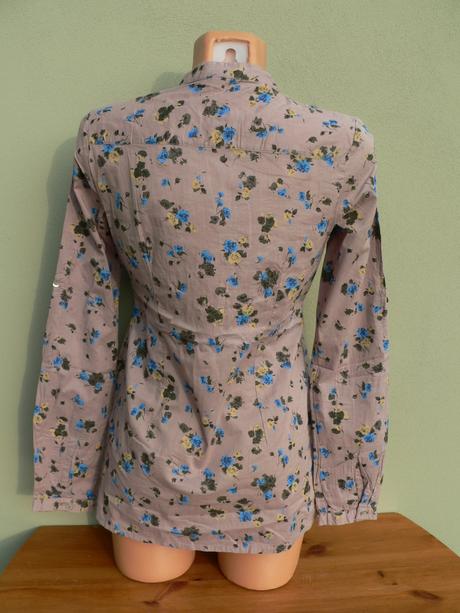 Květovaná halenka tunika cheer - vel.36, 36