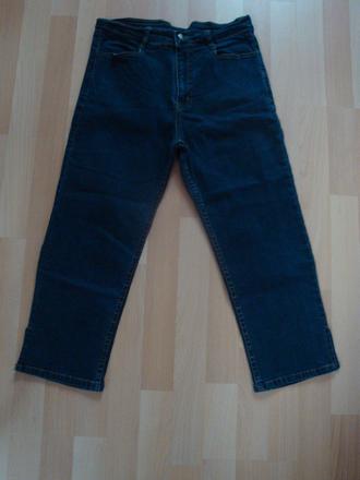 Džíny dámské kratší - tmavě modré, vel. 31, 30