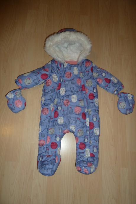 Zimní zvířátková kombinéza ff vel. 62, f&f,62