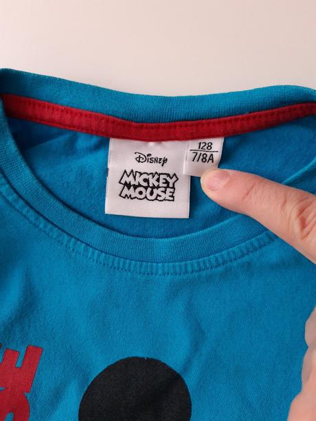 Tričko mickey mouse, disney,128