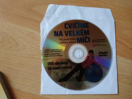 Kniha cvičení na míči,