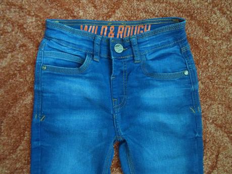 Modré kraťasy kraťásky šortky, dopodopo,116