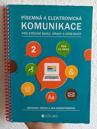 Učebnice - písemná a elektronická komunikace, 