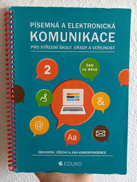 Učebnice - písemná a elektronická komunikace,