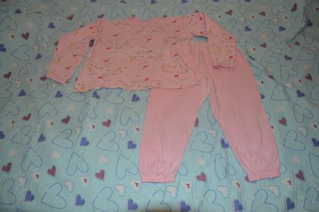 Bavlněné teplejší pyžamo pyžamko, 122