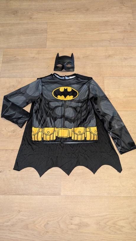 Ka213 karnevalový kostým batman vel. 7 - 9 let,