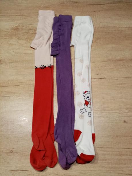 3x punčocháče vel. 110/116 holka, 110