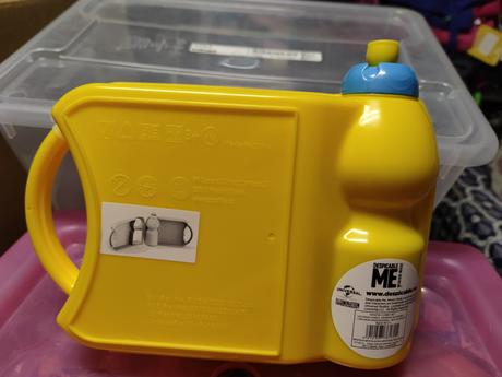 Svačinový box láhev mimoni, 