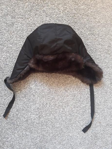 Lyžařská ušanka firstheat černá, decathlon